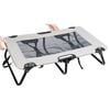 TRIXIE Dog Lounger 99x19x60 cm Grey and Black