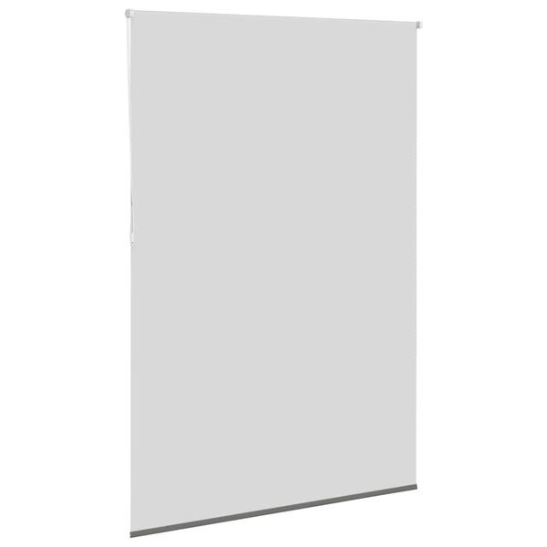 vidaXL Roller Blind Blackout Grey 160x210 cm Fabric Width 156.6 cm Polyester