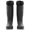vidaXL Rian Boots with Removable Socks Black Size 38 PVC