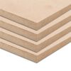 vidaXL 4 pcs MDF Sheets Square 60x60 cm 25 mm
