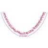 vidaXL Christmas Balls Garland Pink 175 cm Polystyrene