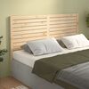 vidaXL Bed Headboard 206x4x100 cm Solid Wood Pine
