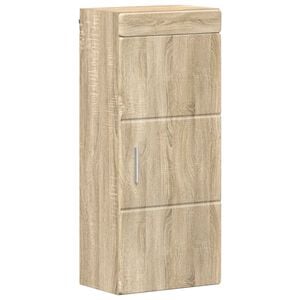 vidaXL Bathroom Wall Cabinet TULUM Sonoma Oak 37 x 24.5 x 86 cm