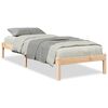 vidaXL Extra Long Bed Frame without Mattress 100x220cm Solid Wood Pine