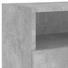 vidaXL 5 Piece TV Wall Units Concrete Grey Engineered Wood