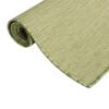 vidaXL Outdoor Flatweave Rug 160x230 cm Green