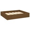 vidaXL Dog Bed Honey Brown 51,5x44x9 cm Solid Wood Pine