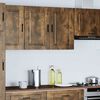 vidaXL Kitchen Wall Cabinet Porto Smoked Oak Engineered Wood