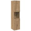 vidaXL Bathroom Hanging Cabinet Artisian Oak 30x30x130 cm