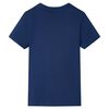 Kids' T-shirt with Short Sleeves Dark Blue 104
