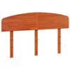 vidaXL Headboard Wax Brown 140 cm Solid Wood Pine