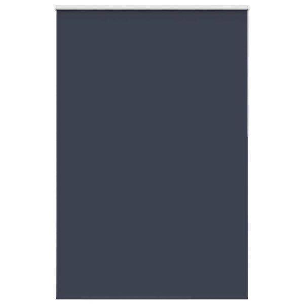 vidaXL Roller Blind Blackout Marine 145x210 cm Fabric Width 141.6 cm Polyester