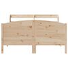 vidaXL Bed Frame without Mattress 140x190 cm Solid Wood Pine