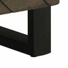vidaXL Bedside Cabinet Black 40x33x46 cm Solid Wood Mango