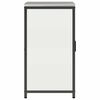 vidaXL Kitchen Storage with Shelf White 60 x 50 x 92 cm Steel