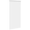 vidaXL Roller Blind Blackout White 100x210 cm Fabric Width 95.7 cm Polyester