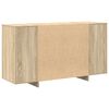 vidaXL Sideboard Sonoma Oak 135 x 41 x 75 cm Engineered Wood