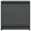 vidaXL Bedside Cabinets 2 pcs Grey 40x30.5x40 cm Solid Pinewood