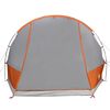 vidaXL Car Tent 2-Person Grey and Orange Waterproof