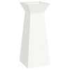 vidaXL Pillar Planter 2 pcs White 40 x 40 x 100 cm