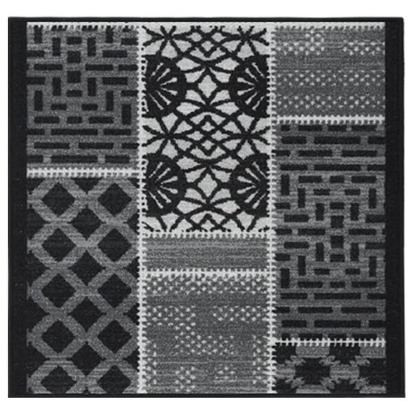 vidaXL Carpet Runner Black 80x100 cm