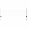 vidaXL Welded Wire Fence 25 x 0.5 m (W x H) PVC-Coated Steel Green