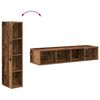 vidaXL Hanging Cabinet Old Wood 20 x 29.5 x 100 cm Engineered Wood
