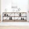 vidaXL Console Table Old Wood 200 x 30 x 75 cm Engineered Wood