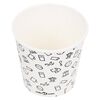 vidaXL Coffee Paper Cups 120 ml 100 pcs White and Black