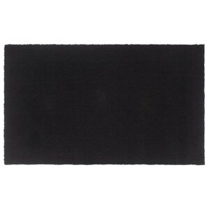 vidaXL Door Mat Black 90x150 cm Tufted Coir