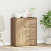 vidaXL Sideboard Artisan Oak 60 x 31 x 70 cm Engineered Wood