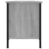 vidaXL TV Cabinet with Doors Grey Sonoma 102x35x45 cm Engineered Wood