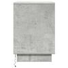 vidaXL Bedside Cabinet 2 pcs Concrete Grey 50 x 34.5 x 50 cm