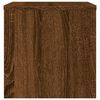 vidaXL Bedside Cabinet Brown Oak 40x30x30 cm Engineered Wood
