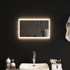 vidaXL LED Bathroom Mirror 50x30 cm