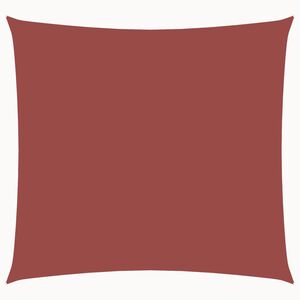 vidaXL Sunshade Sail Oxford Fabric Square 6x6 m Terracotta