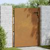 vidaXL Garden Gate 100x150 cm Corten Steel