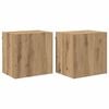 vidaXL TV Wall Cabinets 2 pcs Artisan Oak Engineered Wood