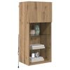 vidaXL Wall-mounted TV Cabinet Artisan Oak 40.5 x 30 x 90 cm