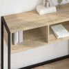 vidaXL End Table with Storage Sonoma 100 x 36 x 75 cm Engineered Wood