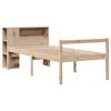 vidaXL Bookcase Bed without Mattress 90x200 cm Solid Wood Pine