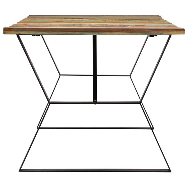 vidaXL Dining Table 180x90x76 cm Solid Reclaimed Wood