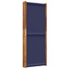 vidaXL 5-Panel Room Divider Dark Blue 350x180 cm