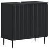 vidaXL Bathroom Sink Cabinet ZWOLLE Black 59.5 x 31.5x 59 cm