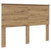 vidaXL Bed Frame Artisian Oak 140 x 200 cm Solid Pine Wood