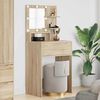 vidaXL Bedroom Dressing Tables Sonoma Oak 80 x 39.6 x 135 cm