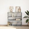 vidaXL Book Cabinet/Room Divider Concrete Grey 100x33x94.5 cm