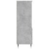 vidaXL Highboard Concrete Grey 40x36x110 cm Engineered Wood