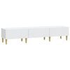 vidaXL TV Cabinet with Drawer White 147 x 34.5 x 30 cm Engineered Wood
