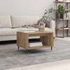 vidaXL Coffee Table Artisan oak 60 x 50 x 40 cm Engineered wood